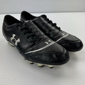 Under Armour Soccer Cleats Mens 12 Black Molded Stud Low Top Football